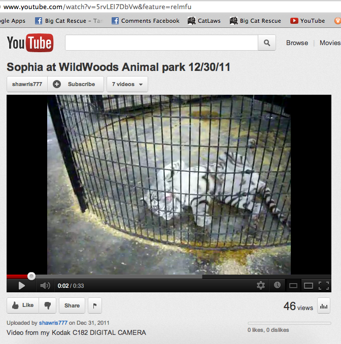 Wild Woods Animal Park John and Pam Pape - 911 Animal Abuse